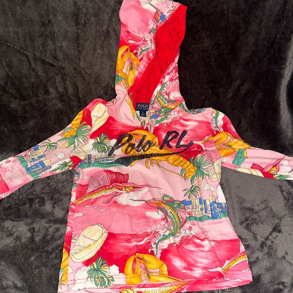 Ralph Lauren Boys lightweight hoodie size 6